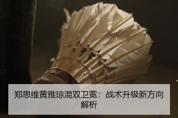 郑思维黄雅琼混双卫冕：战术升级新方向解析